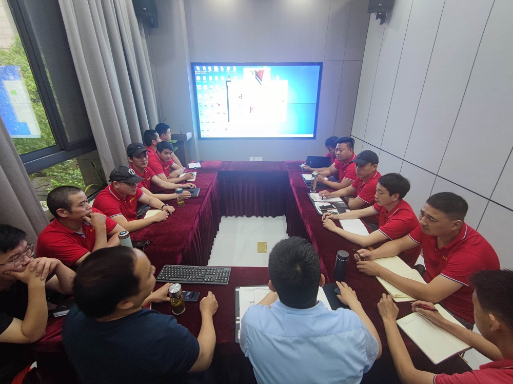 工程會議：我們是有組織有紀律的，質(zhì)量和服務要放在首位