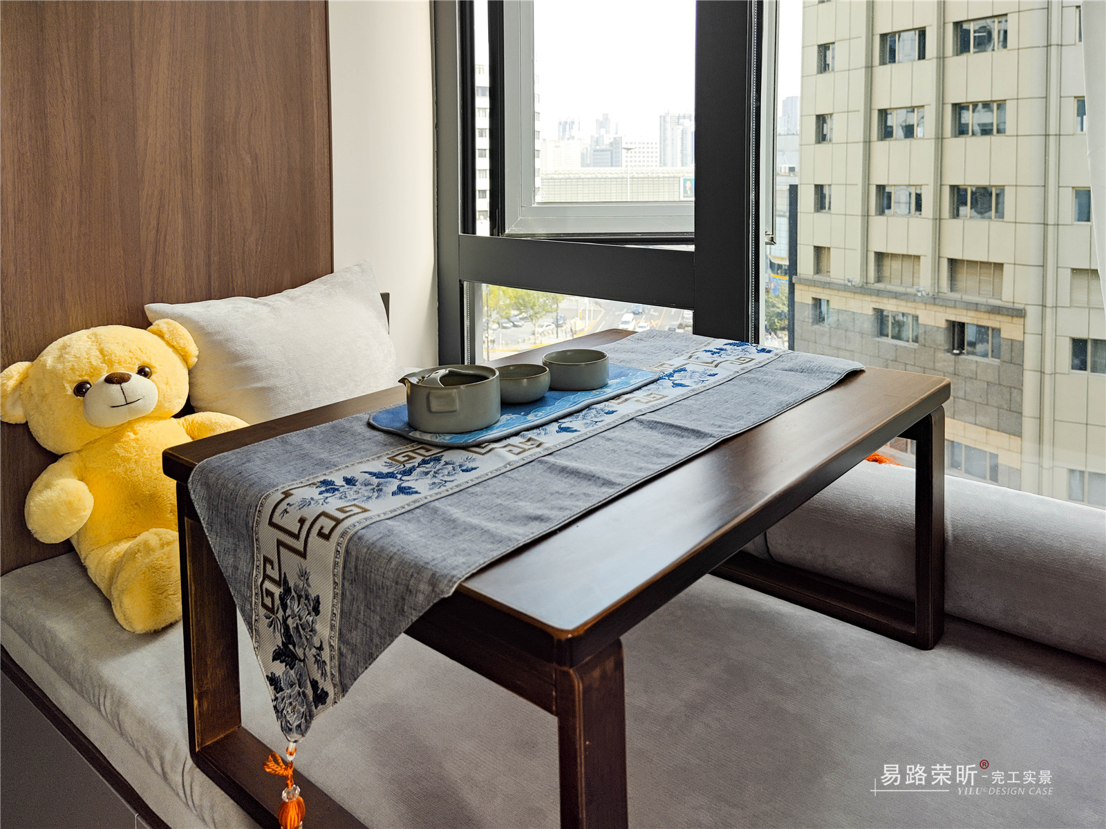 静安区81平商住两房改造，LDK一体化设计,© 易路荣昕·上海·装修实景案例