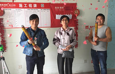 嘉定南翔芳林路398弄***號《 安布瓦湖》_施工現(xiàn)場_上海裝修工地